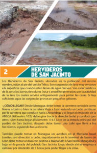 Hervideros de San Jacinto-Nicaragua
