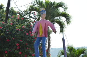 Moros y cristianos monumento en Boaco