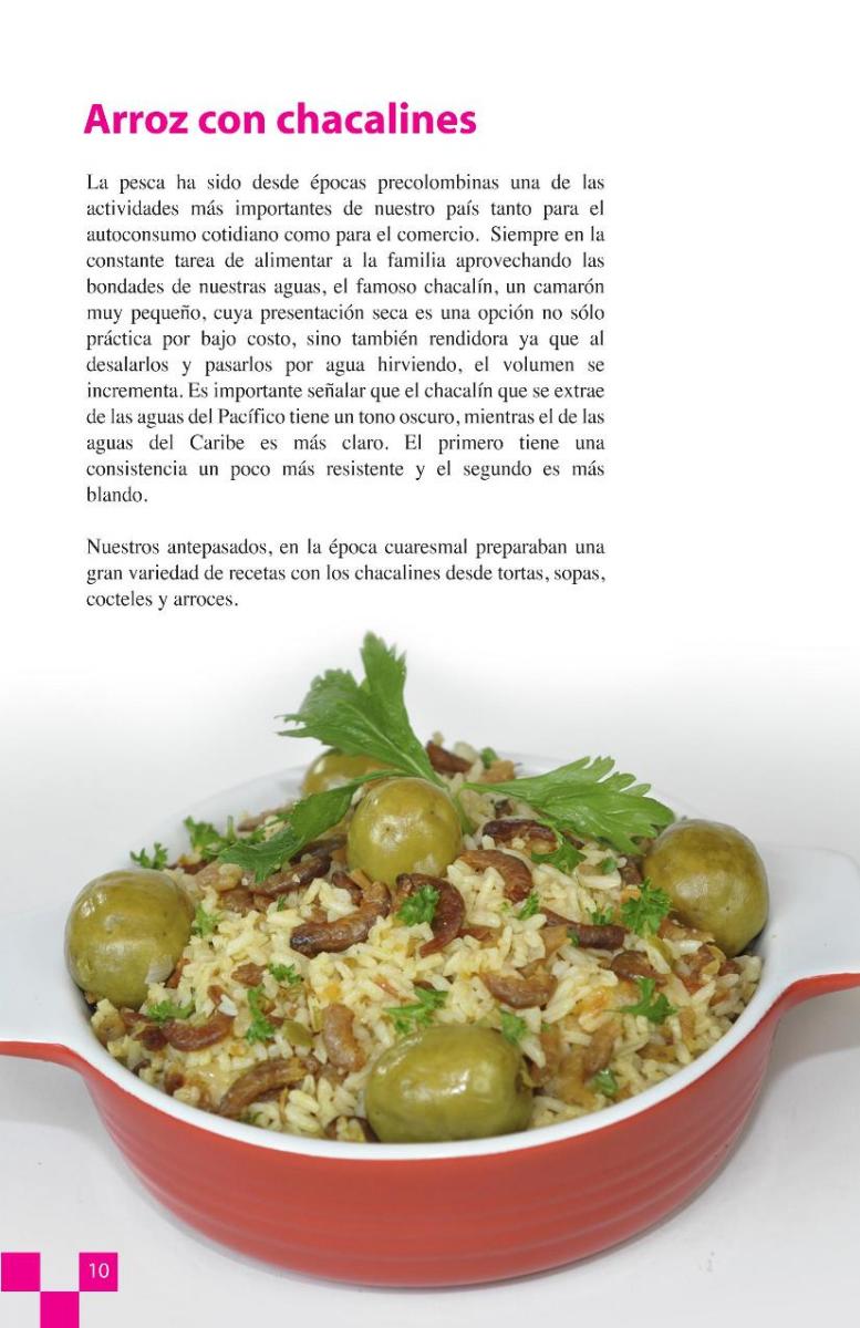 Arroz con chacalines