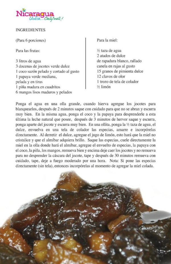 Comidas de Cuaresma Visita Nicaragua