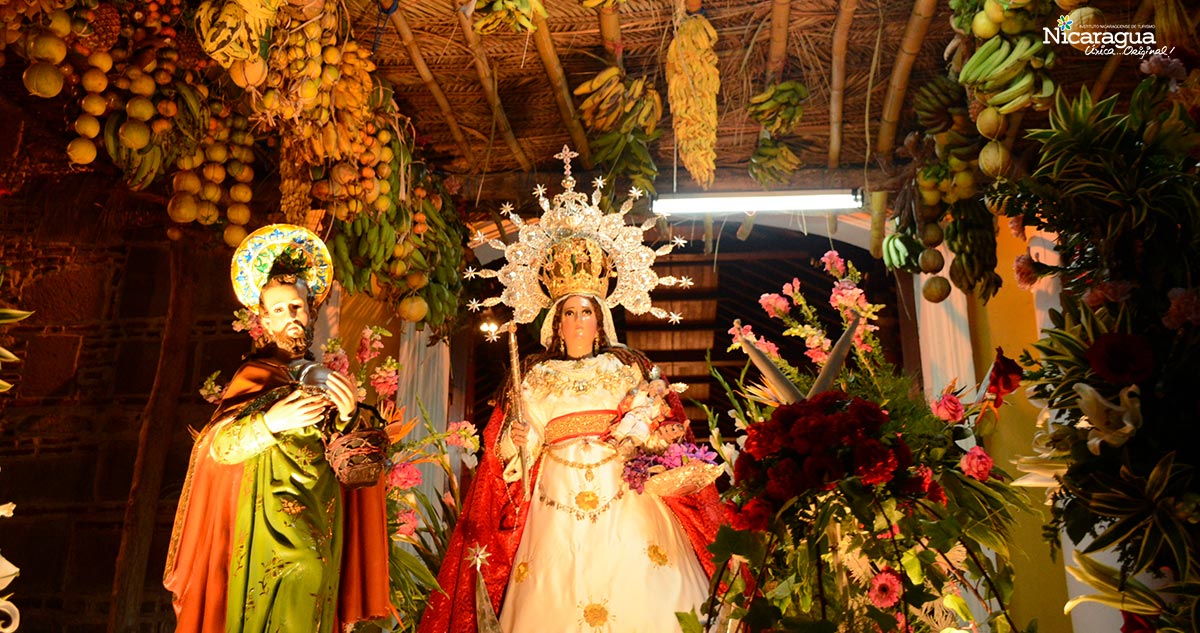 virgen de la candelaria - altar mayor