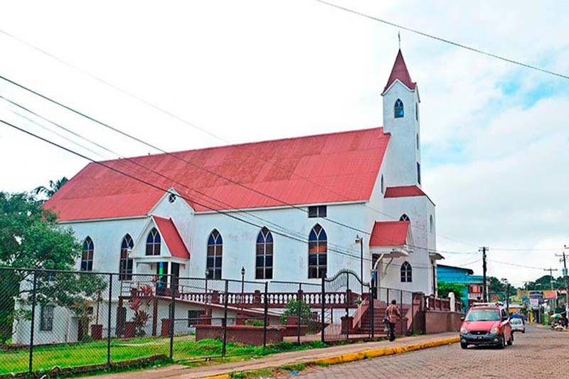 Iglesia-Morava,-Bluefields-Nicaragua-2