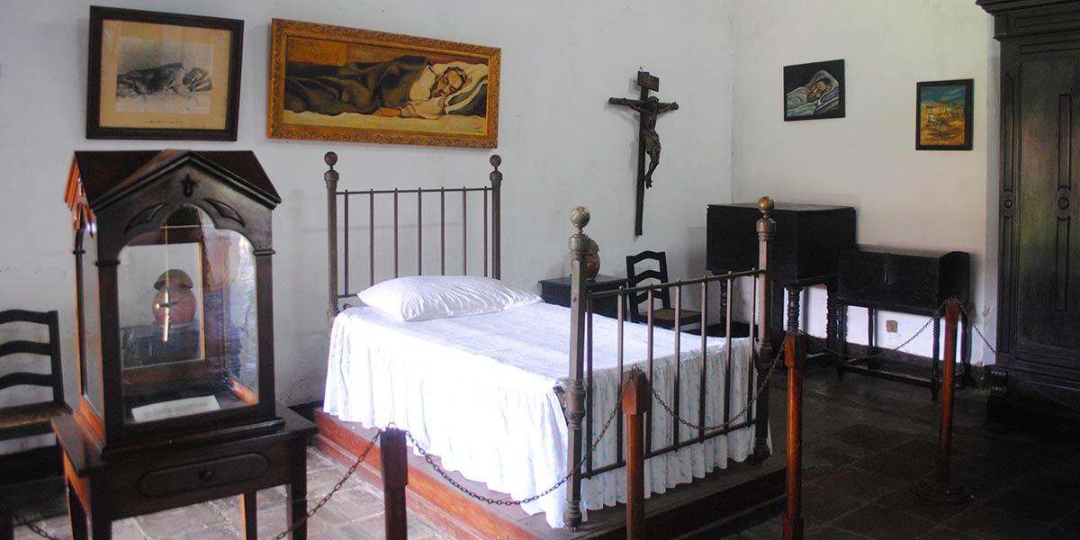 Habitación-de-Rubén-Darío,-León