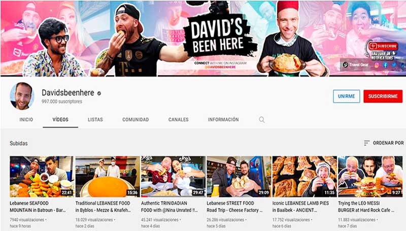 David-en-YouTube David´s Been Here