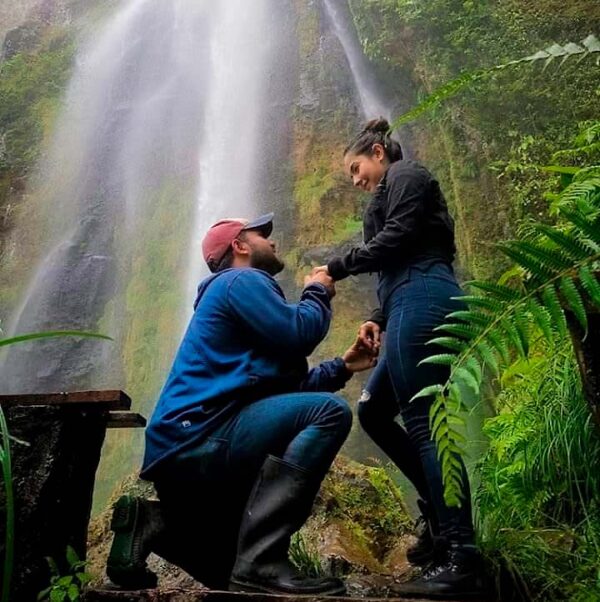 Cascada El Arcoíris-destinos más románticos de Nicaragua