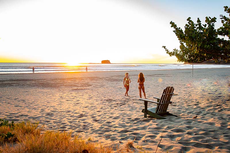 Playa Hermosa-destino romántico de Nicaragua