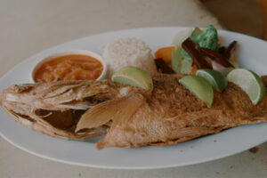 Pescado frito