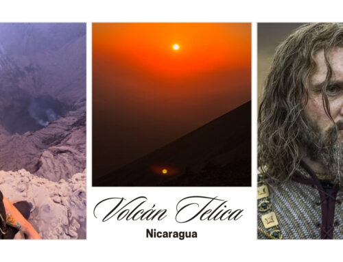 Actor de serie Vikingos, cautivado por belleza del volcán Telica